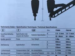 Sømpistol Paslode PSN100