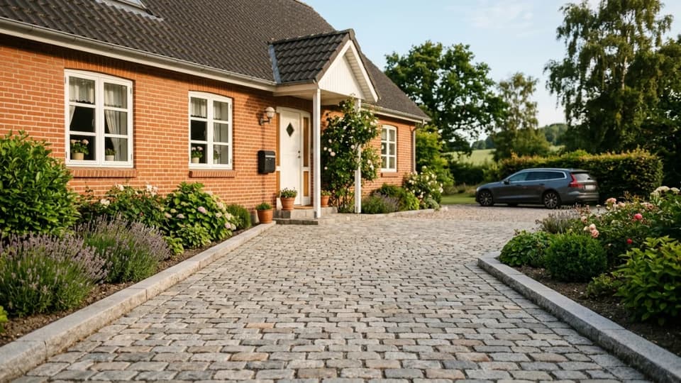 Anlæg en indkørsel der kan holde til bilen