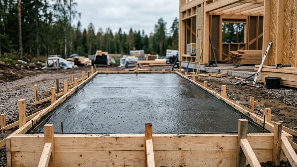 Støb et fundament der holder